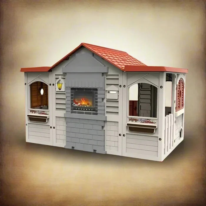 Le Chalet French-Inspired Playhouse | Elegant Outdoor and Indoor Cottage CHICOS