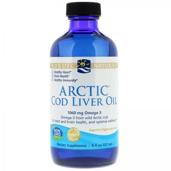 Lebertran aus arktischem Kabeljau 237 ml NORDIC NATURALS