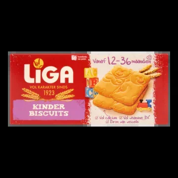 Liga Kinder biscuits (from 12 months to 36 months)