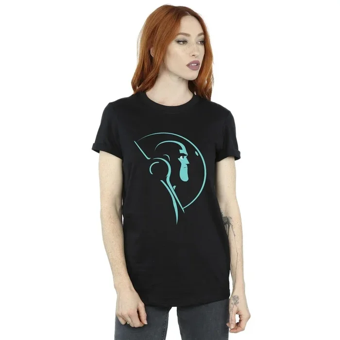 Lightyear Space Helmet Stare Cotton Boyfriend T-Shirt