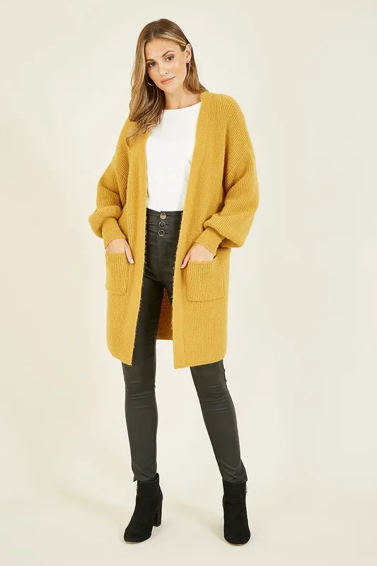 Longline Knitted Cardigan