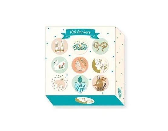 Lucille Box of 100 Stickers