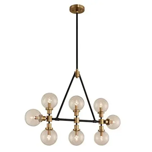 Luminis Glass 8-Light Island Pendant, Belen Kox