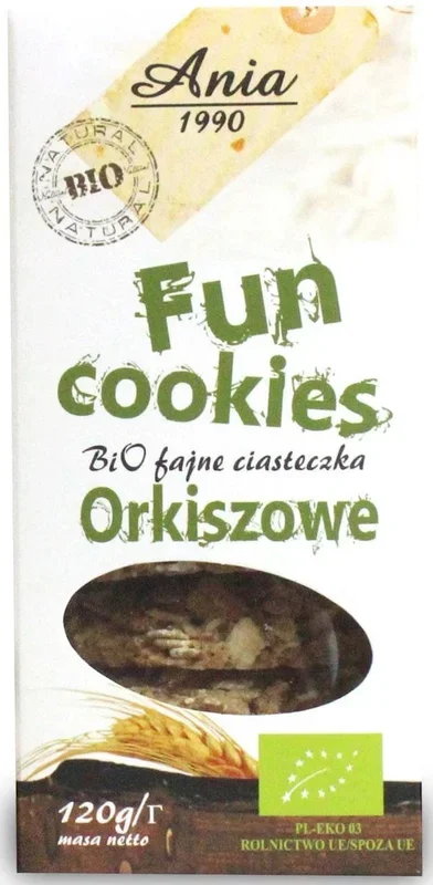 Lustige Kekse Dinkel BIO 120 g – BIO ANIA