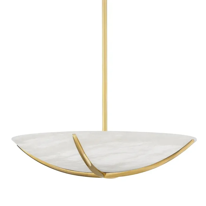 Lynden Chandelier In Aged Brass Color