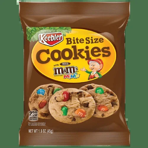 M&Ms Bite Size Cookies 51 g