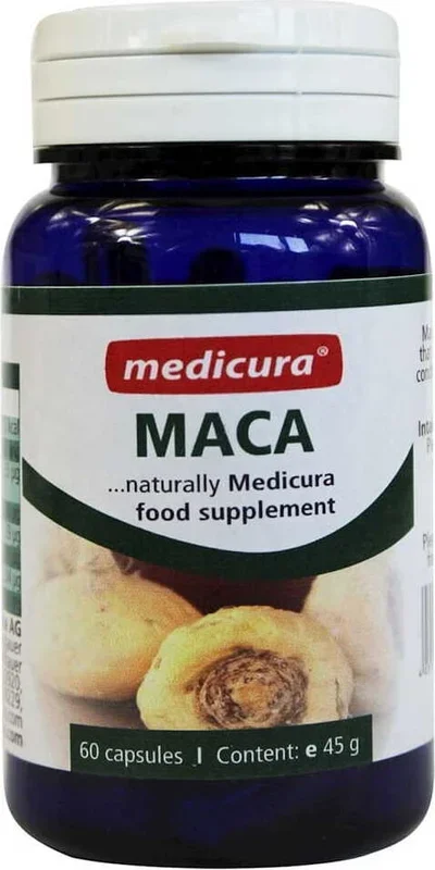 Maca (Wurzel) in Kapseln 45 g (60 Stück) – MEDICURA