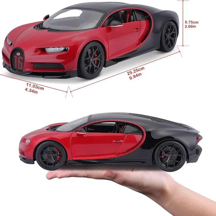 Maisto M31524 Bugatti Chiron Sport, Special Edition 1:24 Scale Die-Cast Collectible Race Car