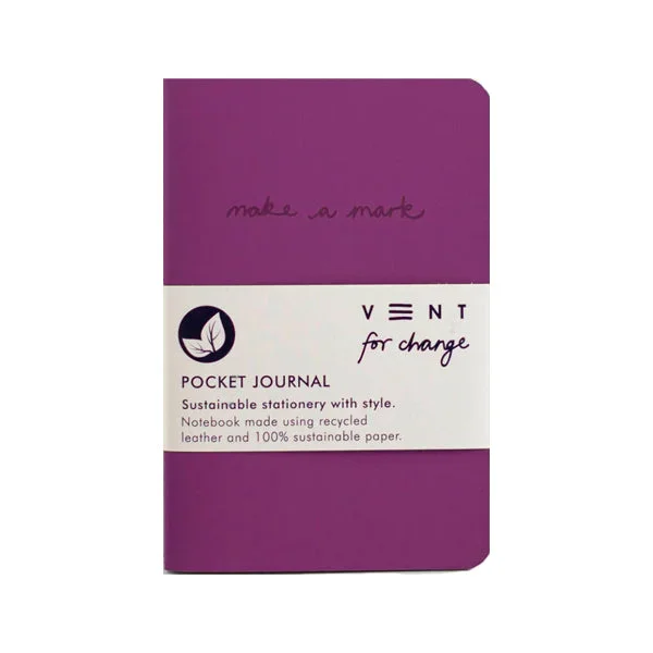 Make A Mark Pocket Notebook Purple