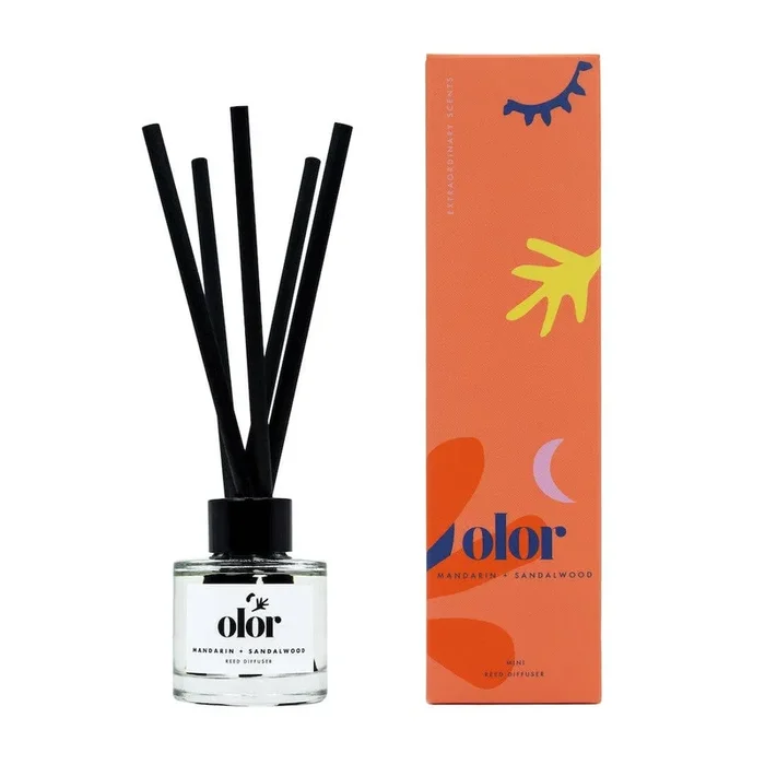 Mandarin and Sandalwood Mini Reed Diffuser