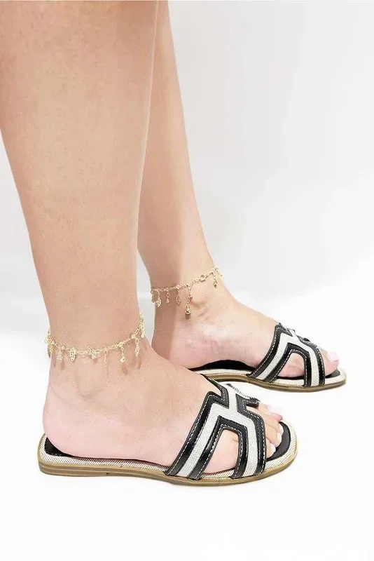 Marla Piping Detail Cut Out Sliders
