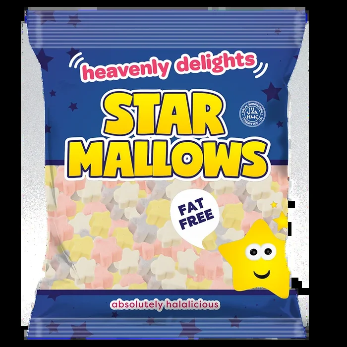 Marshmallows Star Mallow Shape