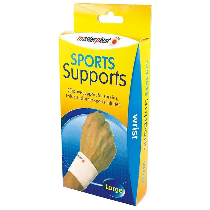 Masterplast Sports Supports Wrist Assorted Sizes S/M/L – Case of 12