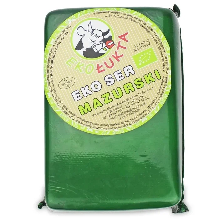 Masurischer gelber Labkäse BIO Block (ca. 125 kg) – EKO ŁUKTA