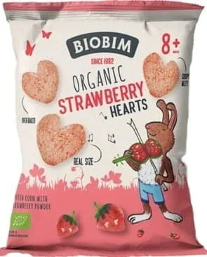 mc Bananen-Erdbeer-Maischips mit Vitamin B1 BIO 20 g – BIOBIM