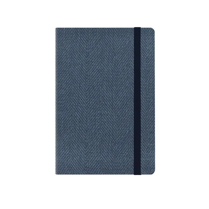 Medium Weekly Diary 2020/ 2021 Blue Tweed