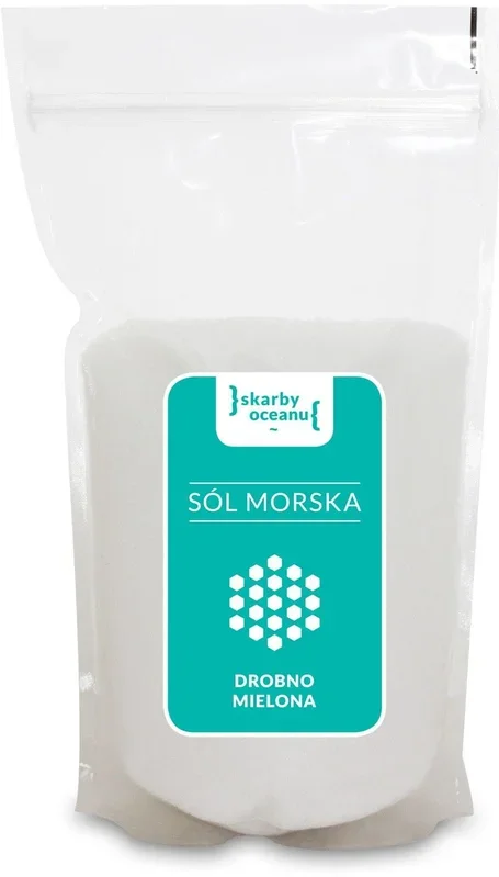 Meersalz, fein gemahlen 1 kg – TREASURES OF THE OCEAN