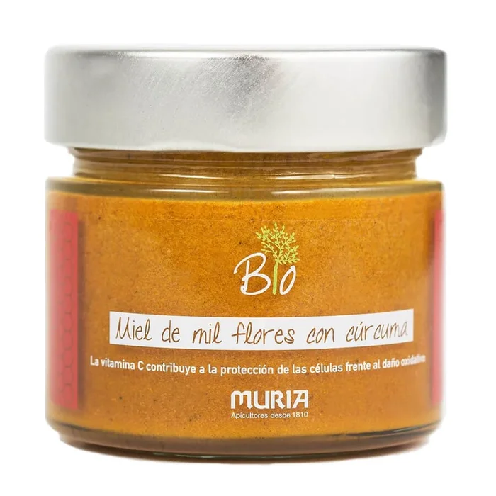 Mehrblütenhonig mit Acerola und Kurkuma BIO 250 g – MURIA