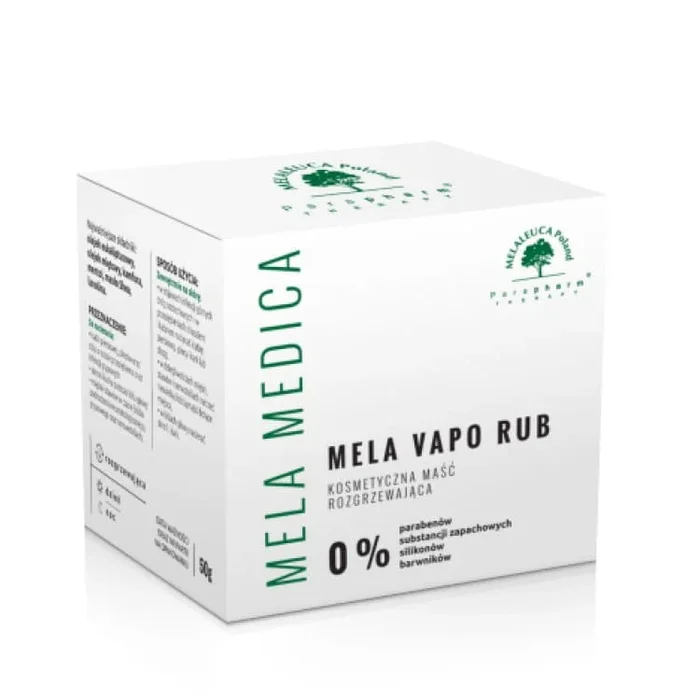 Mela medica mela vapo rub – kosmetische Wärmesalbe 50g MELALEUCA