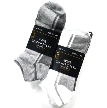 Mens Trainer Socks 3pk