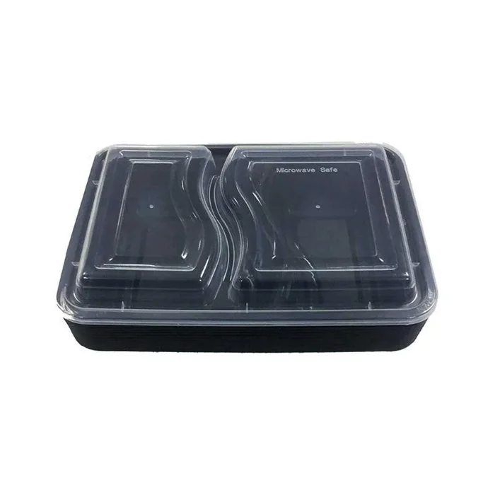 Microwave Containers & Lids 2 Section