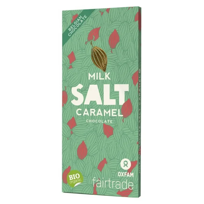Milchschokolade mit salzigem Karamell BIO 100 g – OXFAM