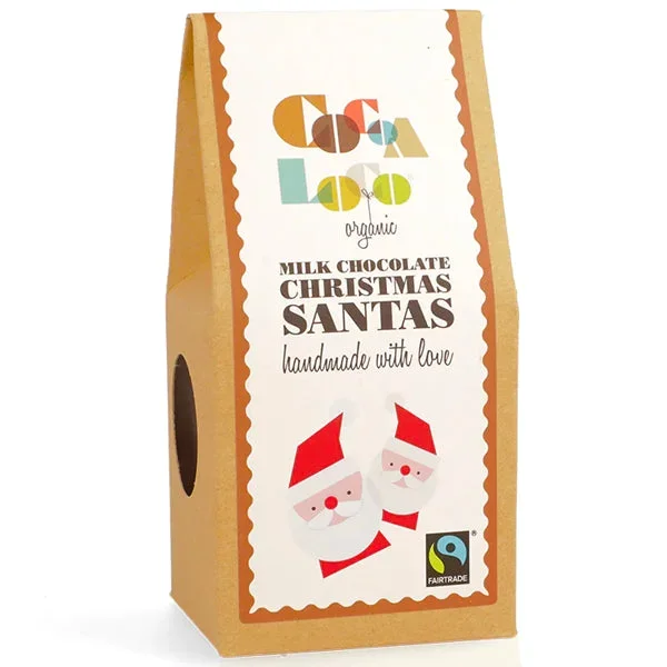 Milk Chocolate Christmas Santas