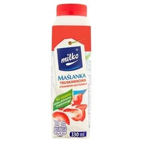 MILKO ERDBEER-BUTTERMILCH 330 ML 6 STK