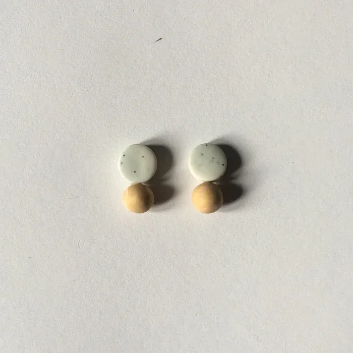 Mint Selene Drop Studs
