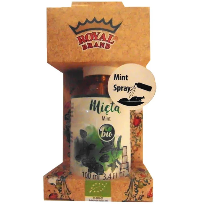 Minzgewürz in einem Zerstäuber BIO 100 ml – ROYAL BRAND