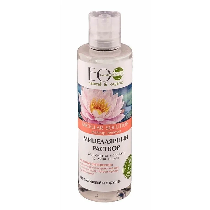 Mizellenwasser zum Abschminken von Gesicht und Augen 200 ml – EO LABORATORIE