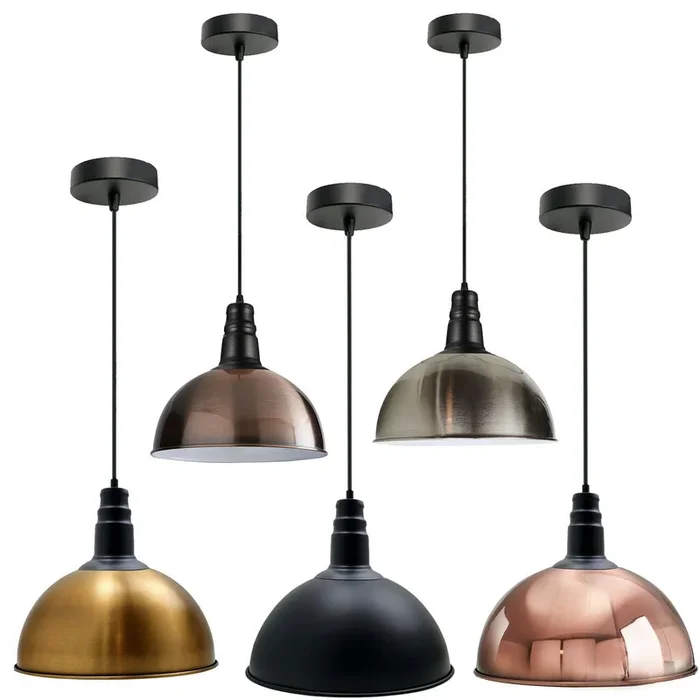 Modern Industrial Curved Dome Shade Pendant Hanging Lights~1842