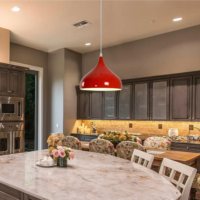 Modern Red Bedroom Pendant Lights~2069