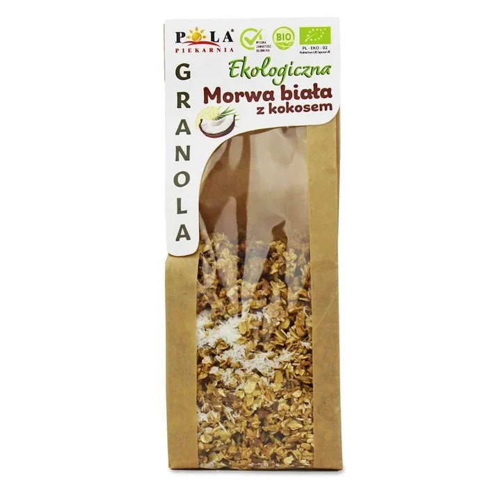 MOLWA WHITE – KOKOS OHNE ZUCKERZUSATZ BIO 200 g – POLA BAKERY