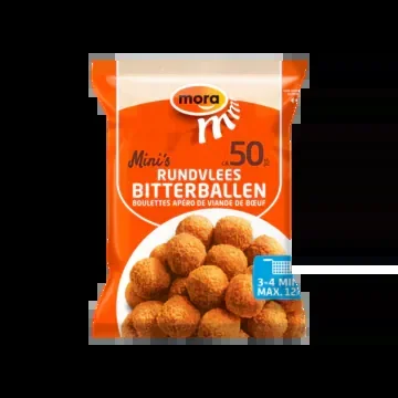 Mora Minis beef appetizer croquettes