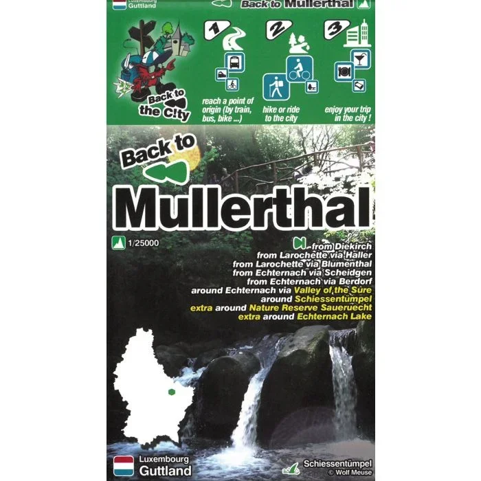 Mullerthal Hike & Bike Map