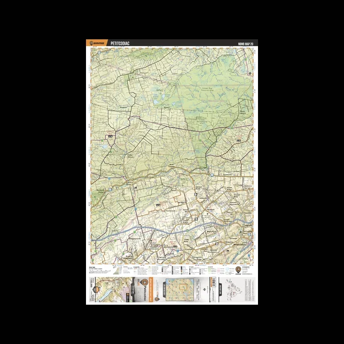 NBNB20 Petitcodiac – New Brunswick Topo Map