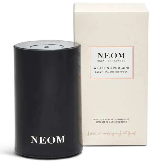 Neom Wellbeing Pod Mini Essential Oil Diffuser Black