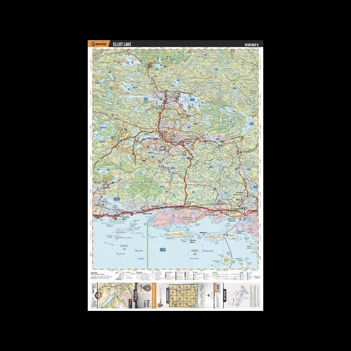 NEON08 Elliot Lake – Northeastern Ontario Topo Map