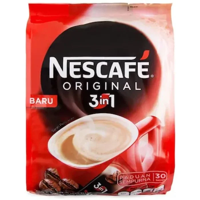 NESCAFÉ Original 3 in 1 Sachets 30 Pack – Case of 11