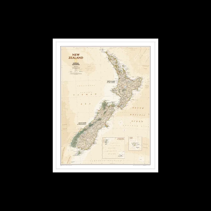 New Zealand Executive Map