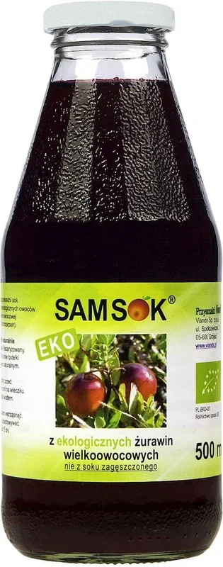 Nur großer Cranberrysaft BIO 500 ml – VIANDS