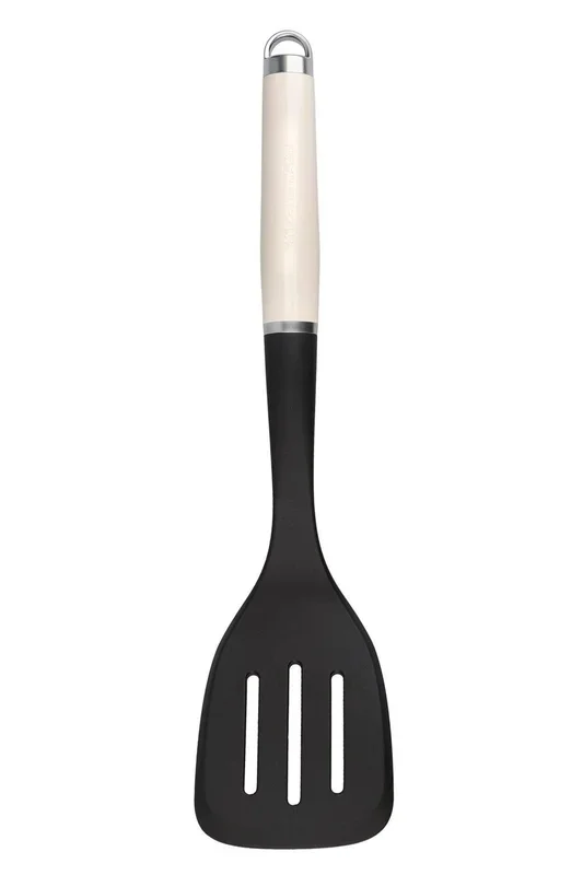 Nylon Slotted Turner – Almond Cream