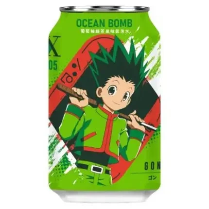Ocean Bomb Hunter x Hunter Grapefruit Green Tea 330ml