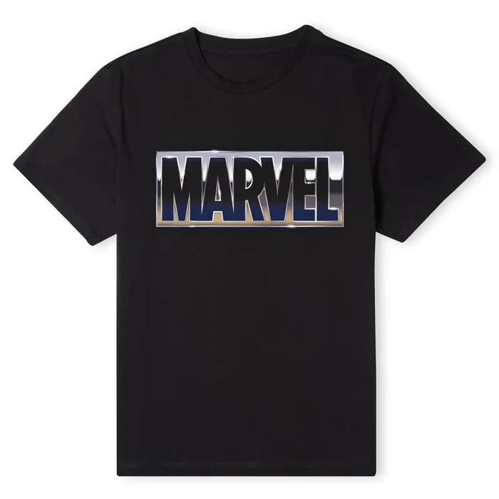 Official Metallic Logo T-Shirt – Black