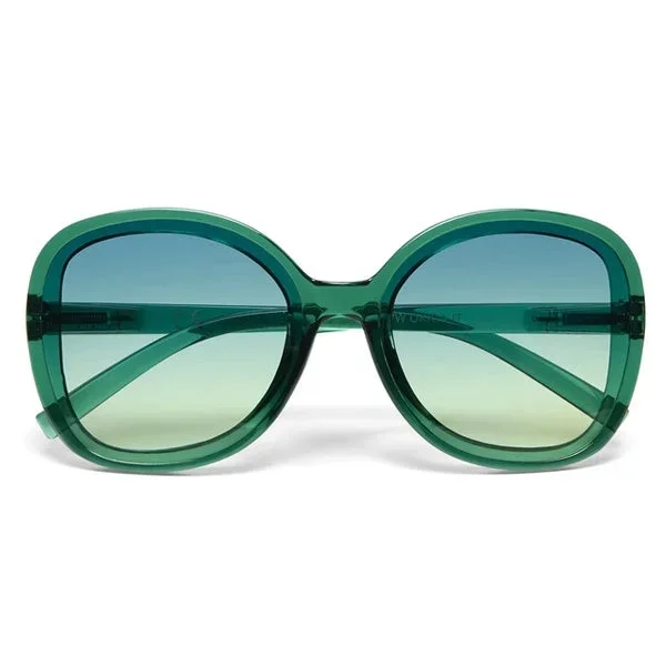 Okkia Anna Transparent Green Sunglasses
