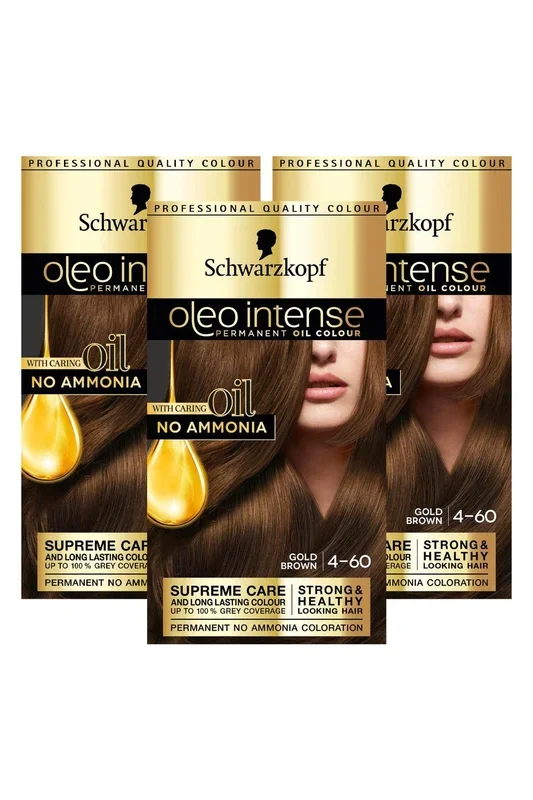 Oleo Intense 4-60 ‘Oil Colour’ No Ammonia Permanent 3 Pack