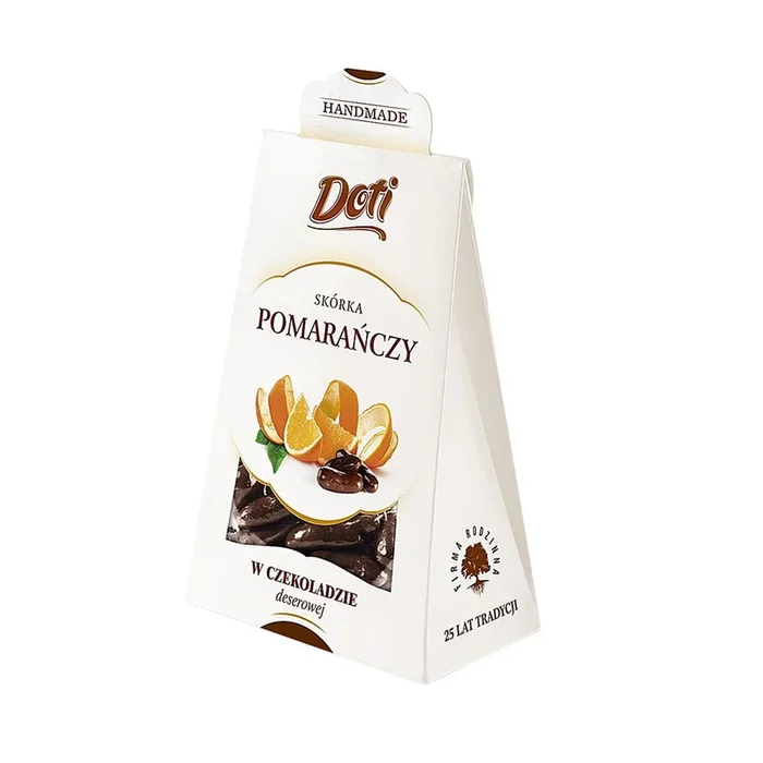 Orangenschale in Zartbitterschokolade 100 g – DOTI