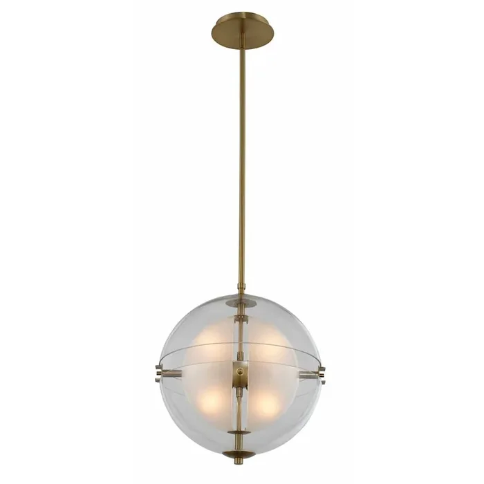 Orbital Glass Globe Multi-Drop Pendant, Belen Kox