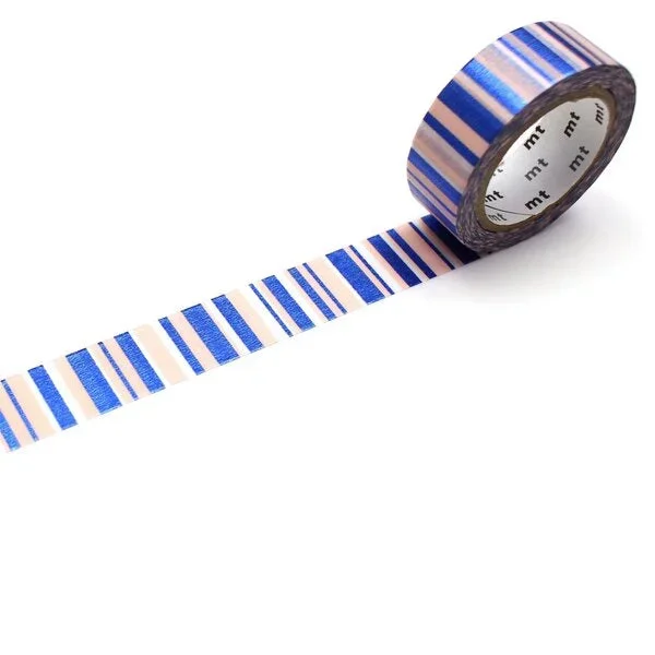 Overlapped Stripe Washi Tape Roll